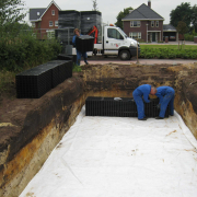 Infiltratieboxen aanleggen